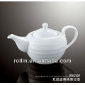 800ml Guangzhou Hotel-und Restaurant-Anbieter weißen Geschirr Teekanne Großhandel